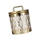 thumbnail image 5 of Jar de frasco decorativo contenedor de almacenamiento de alimentos con tapa de té té de azúcar de té tanister de alimentos sellados para decoración M Patrón cuadrado, 5 of 8
