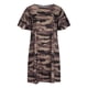 thumbnail image 4 of Vestidos Para Mujer Vestidos Casuales de Moda Cuello Redondo Manga Corta Vestido Estampado de Camuflaje Odeerbi  ODB166096, 4 of 9