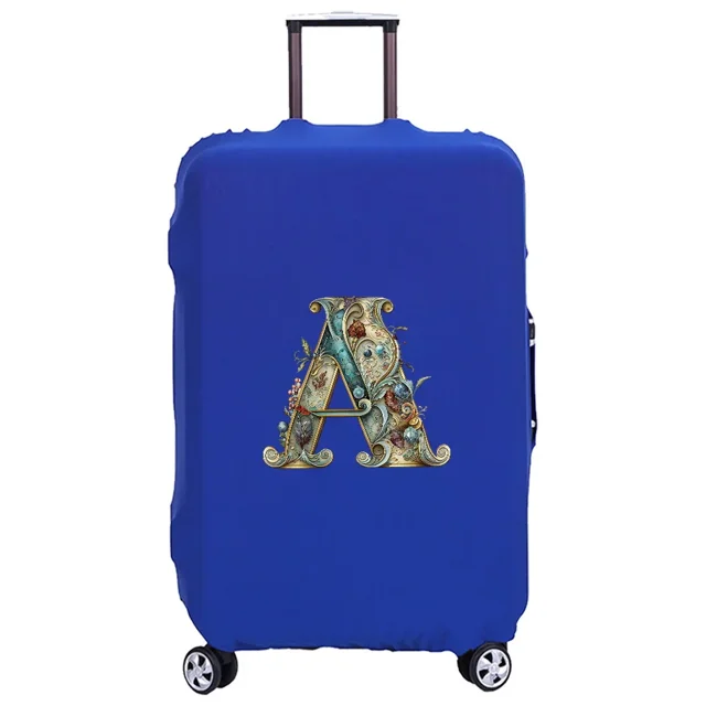 Housse de Valise Lavable Housse de Protection Étui Anti-Rayures Housse Adaptée Motif Imprimé Graphique Convient à 18-32 Pouces 8Graphic Letter A TG