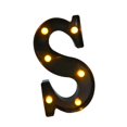 thumbnail image 3 of Lámpara de letras de marquesina, letrero del alfabeto iluminado, letras de marquesina iluminadas, luz de letras de marquesina LED para dormitorio de Tamaño pequeño: 472 x 858 x 157 pulgadas, 3 of 8