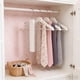 thumbnail image 1 of Percha De Hierro Perchero multifuncional de madera maciza blanca para corbatas, ropa interior y camisetas sin mangas, organizador con 10 ganchos (1 unidad) JASKFLY, 1 of 8