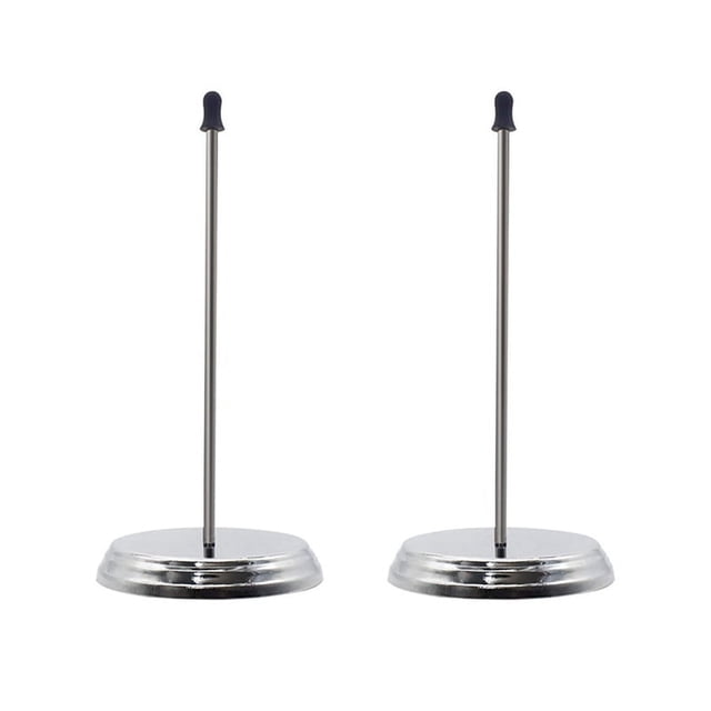 Soporte de Recibos de Restaurante, Punta de Soporte para Recibos, Eje de VerificacióN, Base Redonda de 3 Pulgadas, Barra Recta de Escritorio de 5,6 Pulgadas de 2 Paquete