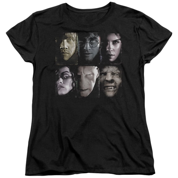 Harry Potter - Horizontal Heads - Women's Short Sleeve Shirt - XX-Large