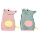 thumbnail image 1 of Cartoon Skid Bath Gloves 2pcs Soft Viscose Rayon Exfoliating Wash Mitts for All Skin Types Gentle & Water Absorbent Home Use Cleaning, 1 of 3