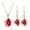 Red, variant on Miyuadkai Earrings Bib Multicolor Womens Women's Earrings Necklace Jewelry Gift Mixed Chain Style Necklaces Pendants Jewelry Dark blue One Size