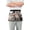 Cow Fox Ferret, variant on Rainbow Butterflies Server Apron with 3 Pockets Waterproof Waitress Waist Short Apron for Man Woman 12 Inches