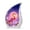 Flamingo-4, variant on VALERASH Flamingo Teardrop Urns for Human Ashes Adult Man & Women Set of Large & Small Urn for Ashes for Women & Man - Blue Cremation Urn for 2 Adults - 10 & 3 Inch