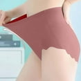 thumbnail image 6 of Ashirexll Ladies Underwear Panties, High Waisted Underwear for Women, Plus Size Mid High Waist Period Panties Leak Proof Triangle Breathable Seamless, 6 of 7