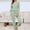 Green, variant on Aueoeo Womens Sets Knit 2 Piece Causal Breathable Sets Long Sleeve V Neck Top and Wide Leg Pant Spring Outdoors Tracksuit