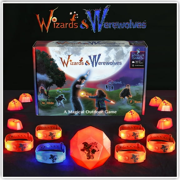 Wizards & Werewolves: Hide, Hunt, Howl & Run – An Outdoor Game for Kids 8 