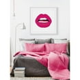 thumbnail image 5 of "Lips Colors Pink" Framed Painting Print, 5 of 6