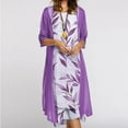 thumbnail image 2 of RKSTN Robes d'Été 2023 Mode Décontractée Col Rond Sans Manches Robe Maxi Manteau Uni Ensemble Deux Pièces, 2 of 6