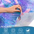thumbnail image 5 of Yayeee Kitchen Curtains Tier Set of 2 Light Filtering 57"x36" Over Sink Window Panels, Pink Starfish Pattern, 5 of 7