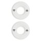 thumbnail image 3 of 2 placas de cambio para barras de 2 pulgadas, accesorio portátil con ranuras en el interior. 05 kg blanco, 3 of 9