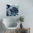 thumbnail image 5 of Fenyluxe Flower Canvas Wall Art Ready To Hang Room Home Decor Masterpiece 16x16in, 5 of 6
