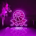 thumbnail image 4 of Evil Eye Led Light Box, Dimmable Neon-Like Light Signs USB Power for Wall Decor Bedroom Decoration, RGB Light (WxH) 6"x6", 4 of 8