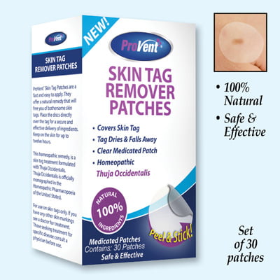 ProVent Skin Tag Remover Patches, 30 Count30 (Best Way To Remove Skin Tags At Home)
