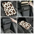 thumbnail image 4 of Cow Print Car Armrest Pad, 4 of 9