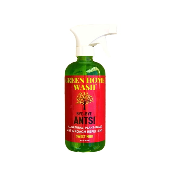 Natural Ant & Roach Spray, Kills Repels & Prevents, Mint Scent, Ready-to-Use, 16 fl oz.