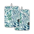 thumbnail image 7 of Yayeee Pot Holders Kitchen Heat Resistant with Pockets 7"x9.8" Cotton Oven Cooking Hot Pads, Beautiful Leaves Pattern, 7 of 7