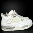thumbnail image 1 of Ni - ke Size 6 - Ni - ke Air Jordan 4 Retro GS White Oreo Men's Shoes - Ships Now, 1 of 5