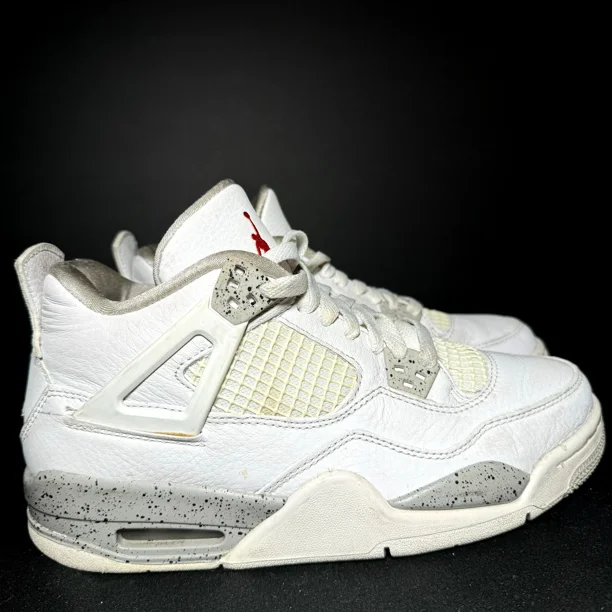 Ni - ke Size 6 - Ni - ke Air Jordan 4 Retro GS White Oreo Men's Shoes - Ships Now