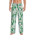thumbnail image 1 of Fotbe Cactus Plants Pantalones de Pijama para Hombre, Pantalones de Dormir, Pantalones de Casa con Cintura Ajustable y Bolsillos-XX-Large, 1 of 6