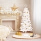 thumbnail image 5 of Árbol de Navidad blanco brillante SUNSHINE DECOR Con luz de 1,2 m y adornos, 5 of 6