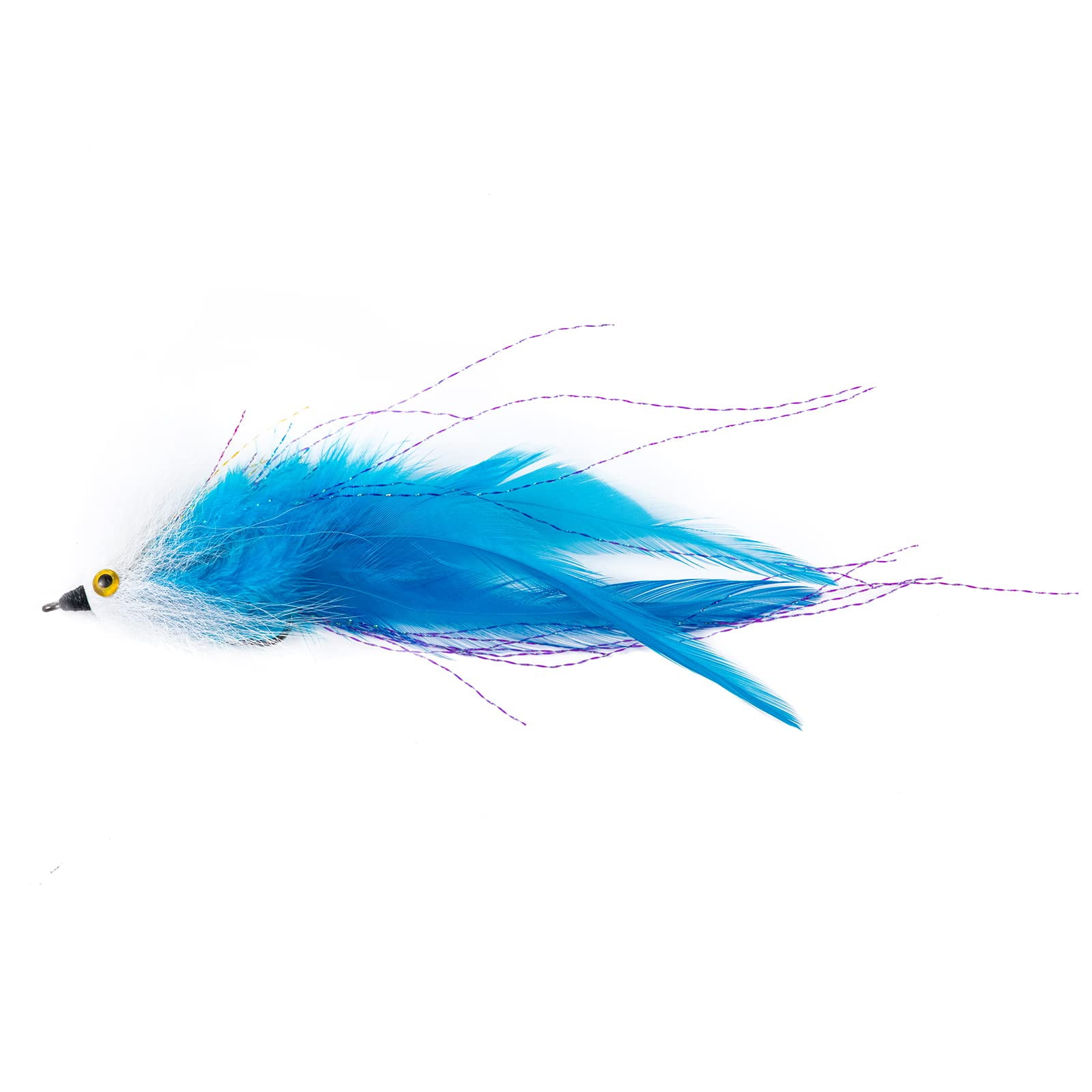 Goture Hand Tied Pike Fly Fishing Flies with Streamer and 2/0Hook