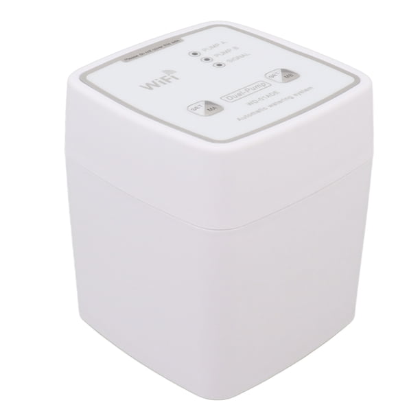 Kit de riego por goteo WiFi, sistema de riego automático con bomba doble y Control remoto para 20 plantas en macetas