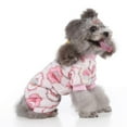 thumbnail image 6 of kladzum Warm Dog Winter Clothes, New Style Pet Printing Pattern Warm Fall Fall and Winter Clothes Four-Legged Sweater Dog Winter Coat, 6 of 9