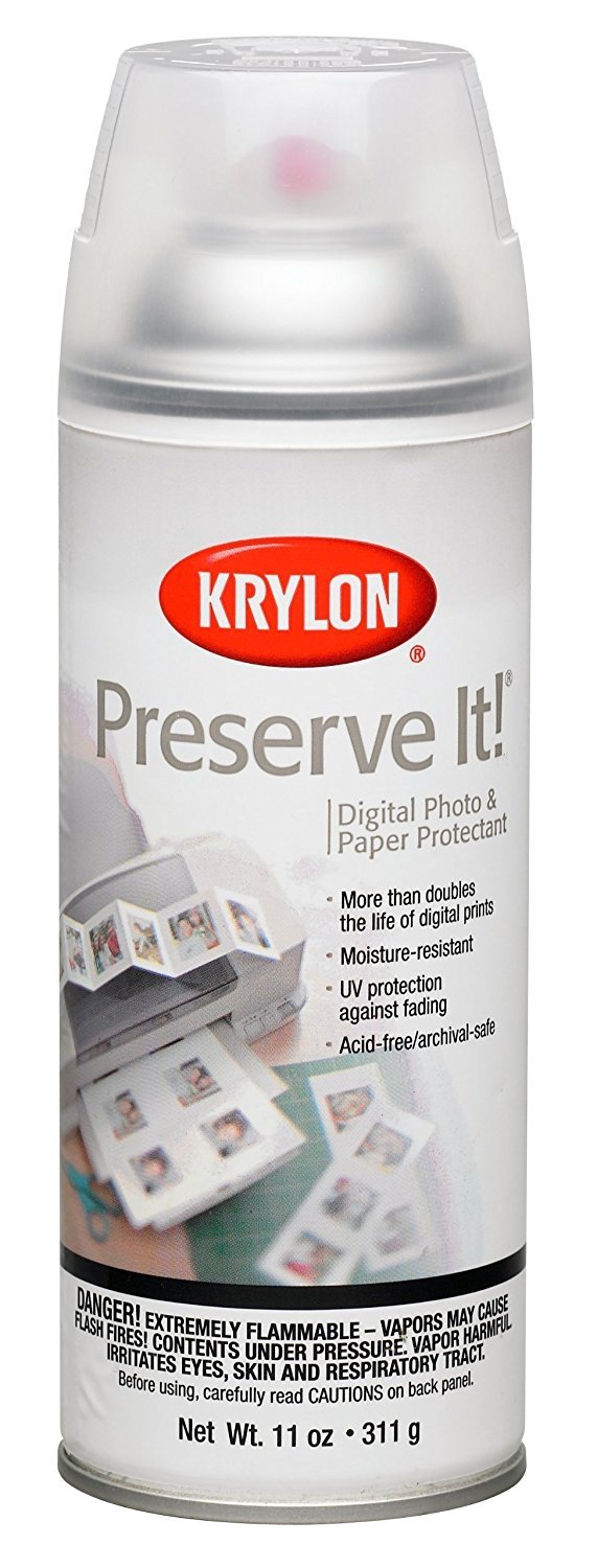 Krylon PreserveIt Digital Photo & Paper Protectant Aerosol Spray