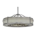 thumbnail image 3 of Meyda Tiffany 153397 Sargent 30" 5 Blade Indoor Ceiling Fan - Nickel, 3 of 4