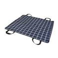 thumbnail image 2 of Yinanstore Positioning Bed Pads for Elderly Mattress Protection for Slide Pull Transfer Blue plaid, 2 of 8