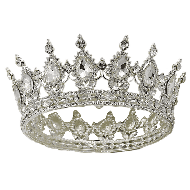 Corona para cumpleaños, Tiara, hermosa corona de metal de cristal, corona de princesa para fiesta de graduación, diadema para disfraz