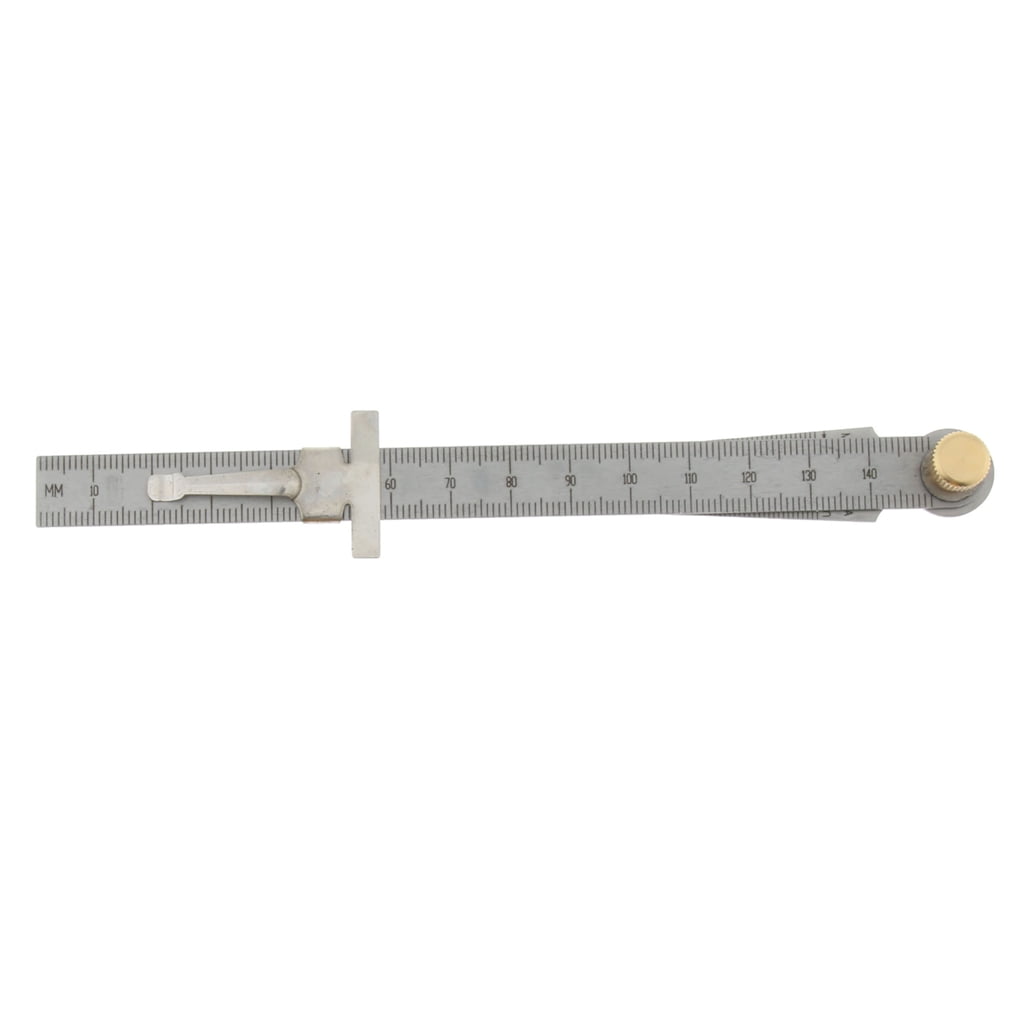 1-15 mm Steel Welding Gauge Taper Gauge Aperture Scale Wedge Feeler 