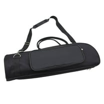 Shockproof Trumpet Carrier Bag, Padded Oxford Cloth Storage Case with Adjustable Strap & Multiple Pockets for Bb Trumpet and Accessories