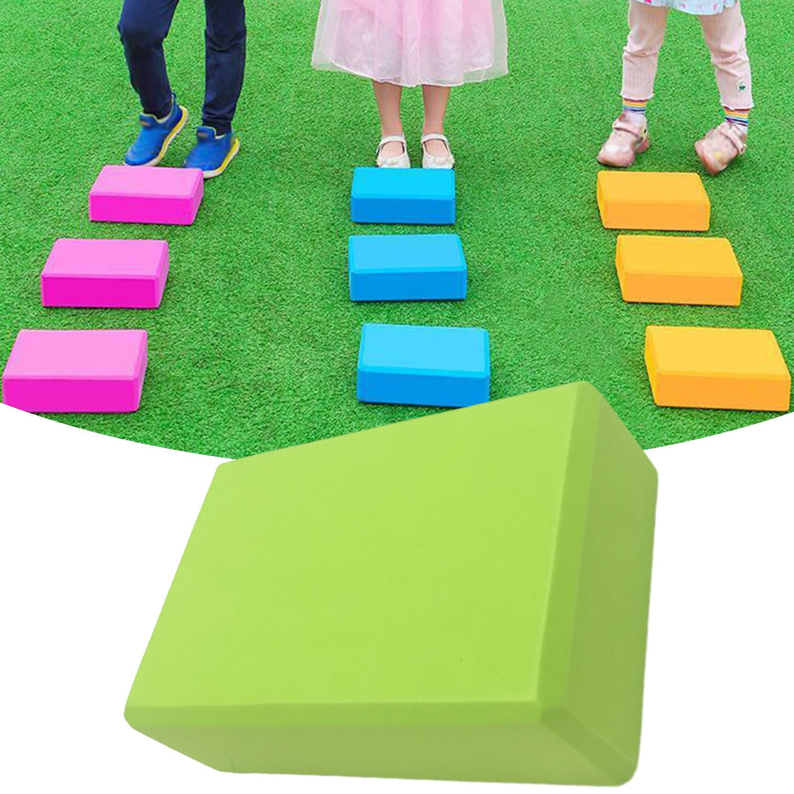 Tremplin D'équilibre En EVA Jaune - 23x15x7,5 Cm - Antidérapant, Pour Enfants, école, Jeu Sensoriel, Coordination - 5