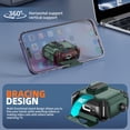 thumbnail image 3 of Funda con soporte de teléfono y kit de limpieza para AirPods 4 Inesore, 3 of 7