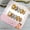 KMZ387-B5 Leopard print cat eye [cardboard jelly glue], variant on Spice girl leopard print cat eye nail art piece, handmade 10 pieces sub-size diamond nail patch, hot-selling glitter wearing nail
