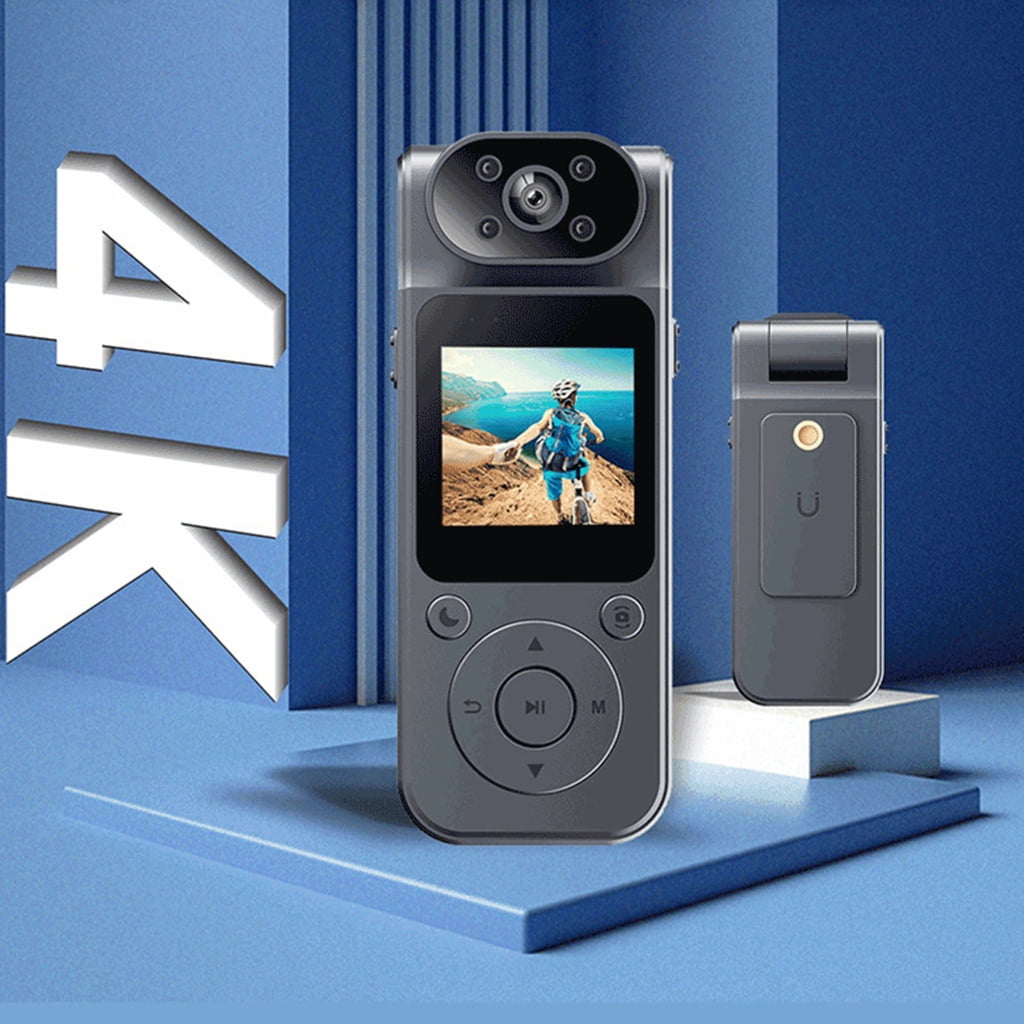 JZROCKER L19 Body Camera with 1080P Video, Magnetic Backing 1000mAh Battery Easy to Use
