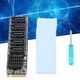 thumbnail image 3 of Adaptador M2 Unidad de tarjeta adaptadora Operación estable M2 a SATA30 Alta eficiencia de trabajo para OS X para Llinux ANGGREK Otros, 3 of 8
