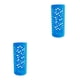 thumbnail image 2 of Injueey Protector de cubierta de silicona Portabotellas profesional Cubiertas de envoltura Tapas de color sólido Reemplazo para 18-32-40oz Azul M Azul METRO 2piezas Injueey CBP448697, 2 of 6