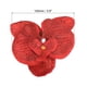 thumbnail image 2 of Cabezas de Orquídea Phalaenopsis de Seda Artificial de 3.9" para Decoración de Boda DIY, Rojo 20 Paquete, 2 of 6