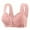 Pink, variant on Comfortable Large Cup Casual Home Wear Bra for Everyday Comfort and Support Without Underwire Fashion Back Shine
