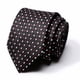 thumbnail image 1 of Corbata de seda de poliéster con puntos de corbata, fabricante de corbatas de 8 cm para hombres de negocios, ropa formal, corbata de estudio para bodas, 1 of 6