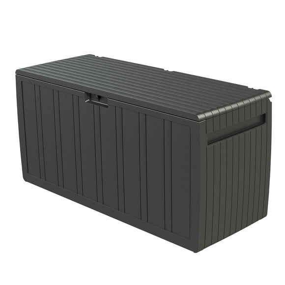 Ram Quality Products 71 Gallon Extérieur Boîte de Rangement, Gris