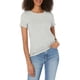 thumbnail image 1 of Camiseta Shirt GAP con cuello redondo favorita para mujer, gris claro, talla M, 1 of 1