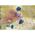 thumbnail image 3 of Ogren, Sarah 18x14 Black Modern Framed Museum Art Print Titled - Three Pansies, 3 of 5