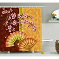 thumbnail image 1 of Ambesonne Floral Shower Curtain, Sakura Blossoms, 69"Wx70"L, Pale Pink Marigold, 1 of 2